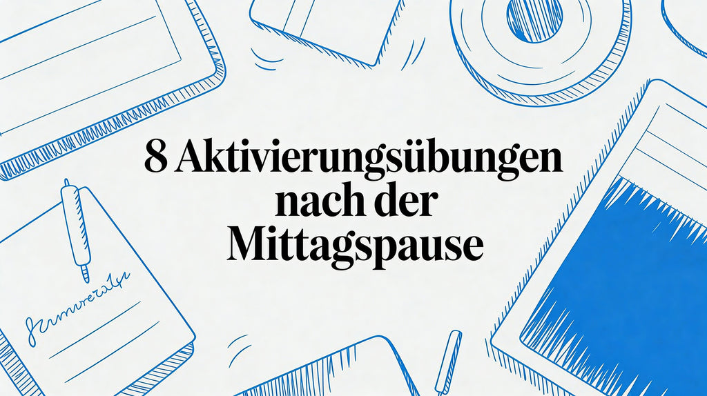 8 Aktivierungsübungen nach der Mittagspause