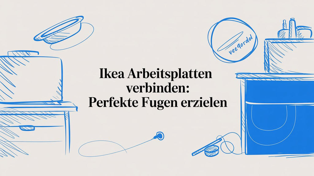 IKEA Arbeitsplatten verbinden: Perfekte Fugen erzielen
