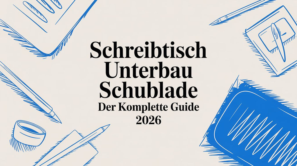 Schreibtisch Unterbau Schublade: Der komplette Guide 2026