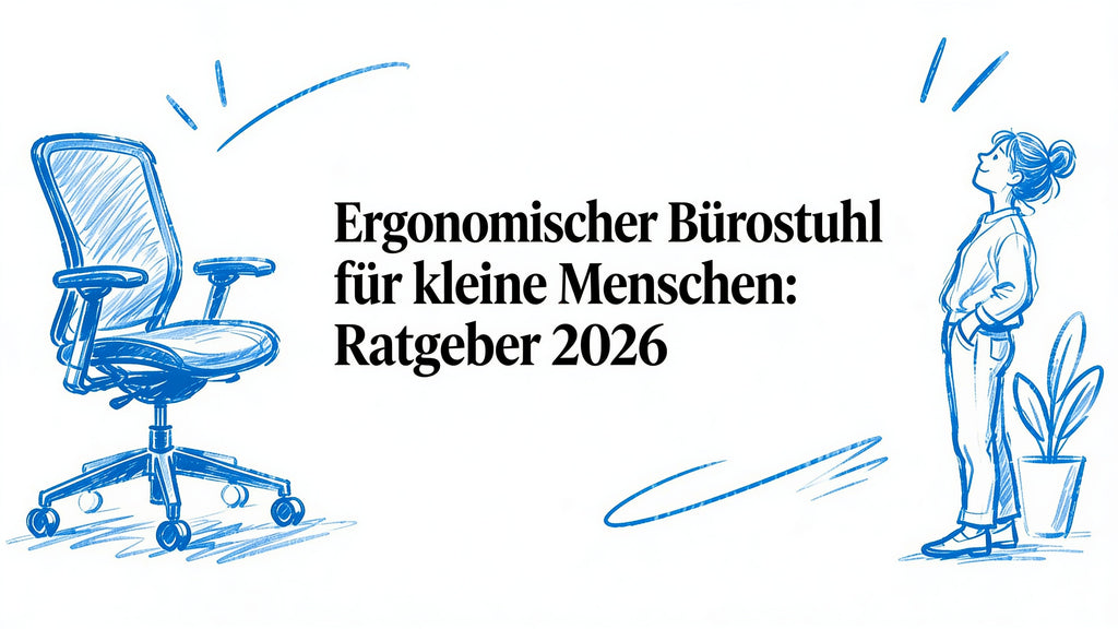 Ergonomischer Bürostuhl kleine Menschen: Ratgeber 2026