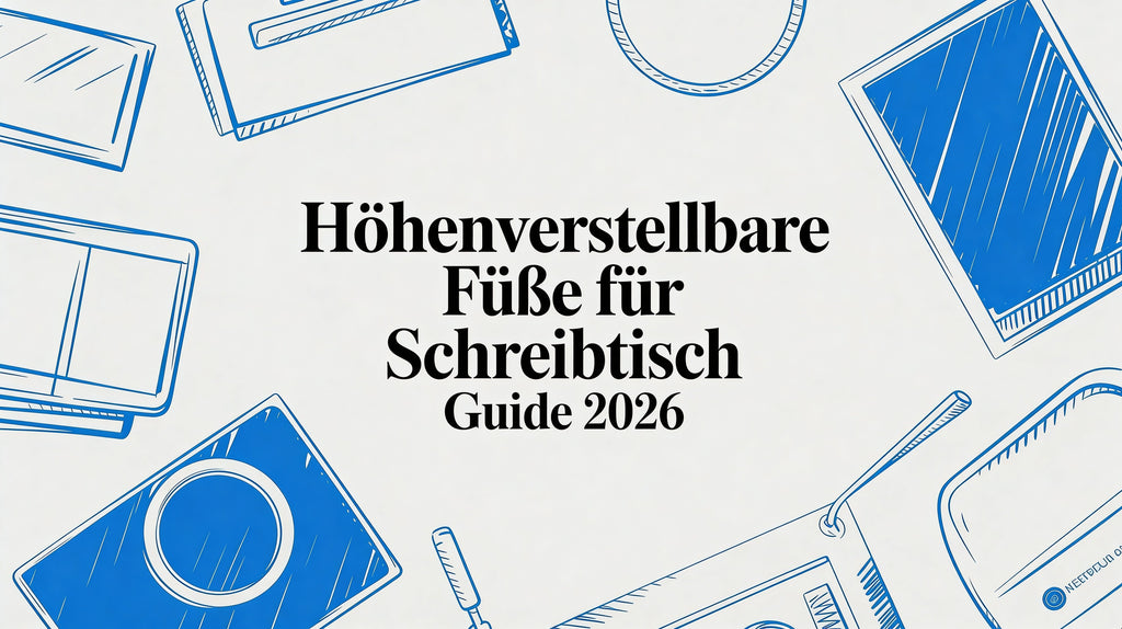 Höhenverstellbare Füße für Schreibtisch Guide 2026