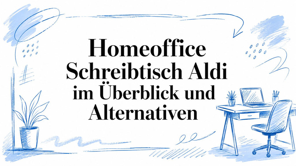 Homeoffice Schreibtisch Aldi im Überblick und Alternativen