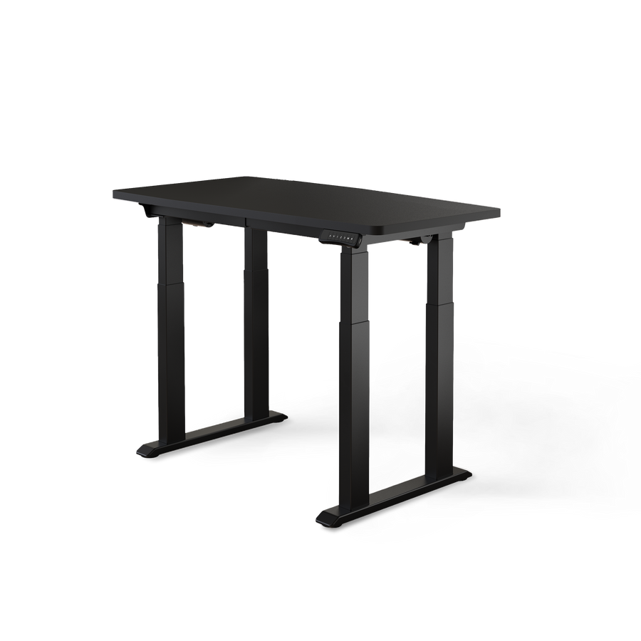 DESKSPACE Titan elektrisch höhenverstellbarer Schreibtisch mit 4 stabilen Beinen, Dual-Motor-Antrieb, 200 kg Tragkraft, Memory-Steuerung und modernem Design